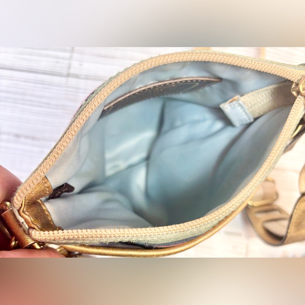 Coach Multicolor Striped Crossbody Bag - Picture 11 of 12